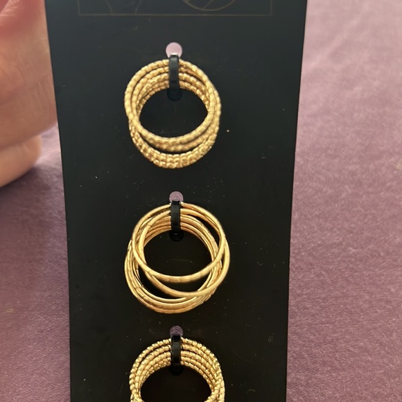 Set of rings and knuckle rings - Picture 3 of 5